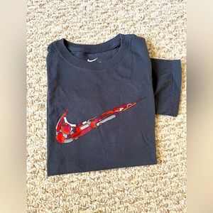 Nike Kids Size S Dark Gray Tee